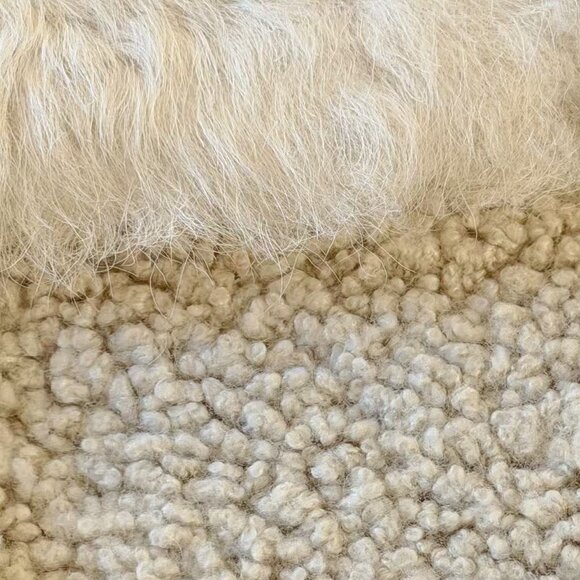 Hermès Real Fur & Shearling Lambskin Vest FR34 –Rare Cream Beige - Picture 9 of 16